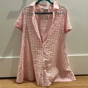 Lisa Marie Fernandez Target Pink Gingham Dress in good condition